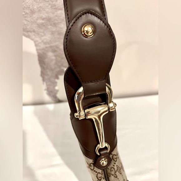 Gucci GG Creole HoBo in canvas and leather trim - Picture 14 of 14